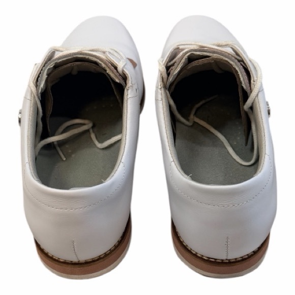 FootJoy FJ Sport Retro Kiltie Golf Shoes Women's 8.5M | White/Pink Rose Gold - Picture 5 of 7